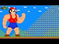 Super Mario Bros. But Wonder Seed = Muscular Mario...