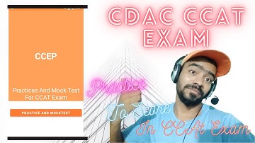 🔥🔥 Easy Way To Practice CDAC Entrance Exam Questions🔥🔥 CCAT Exam Preparation