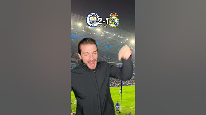 Manchester City 2-3 Real Madrid | CHAMPIONS LEAGUE | #Futbol #Soccer #RealMadrid #ChampionsLeague