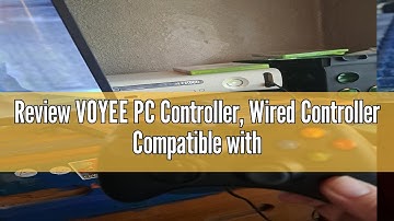 Review VOYEE PC Controller, Wired Controller Compatible with Microsoft Xbox 360 & Slim/PC Windows 10