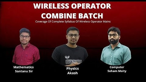 wireless operator math|| Wbp wireless operator mains // Quadratic Equation //wireless operator