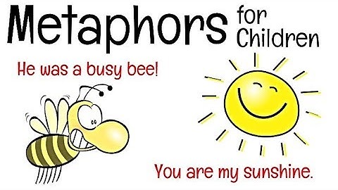 Metaphors for Children | Classroom Learning Video