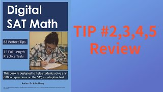 DR. JOHN CHUNG'S DSAT Math TIP #2,3,4,5 REVIEW
