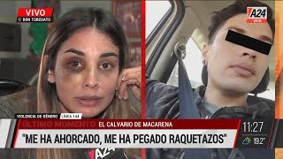 El calvario de Macarena, una víctima de la violencia de género I A24