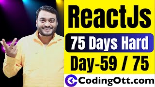 Day-60/75 - Build Redux CRUD | React Js and Next Js tutorial for beginners in hindi