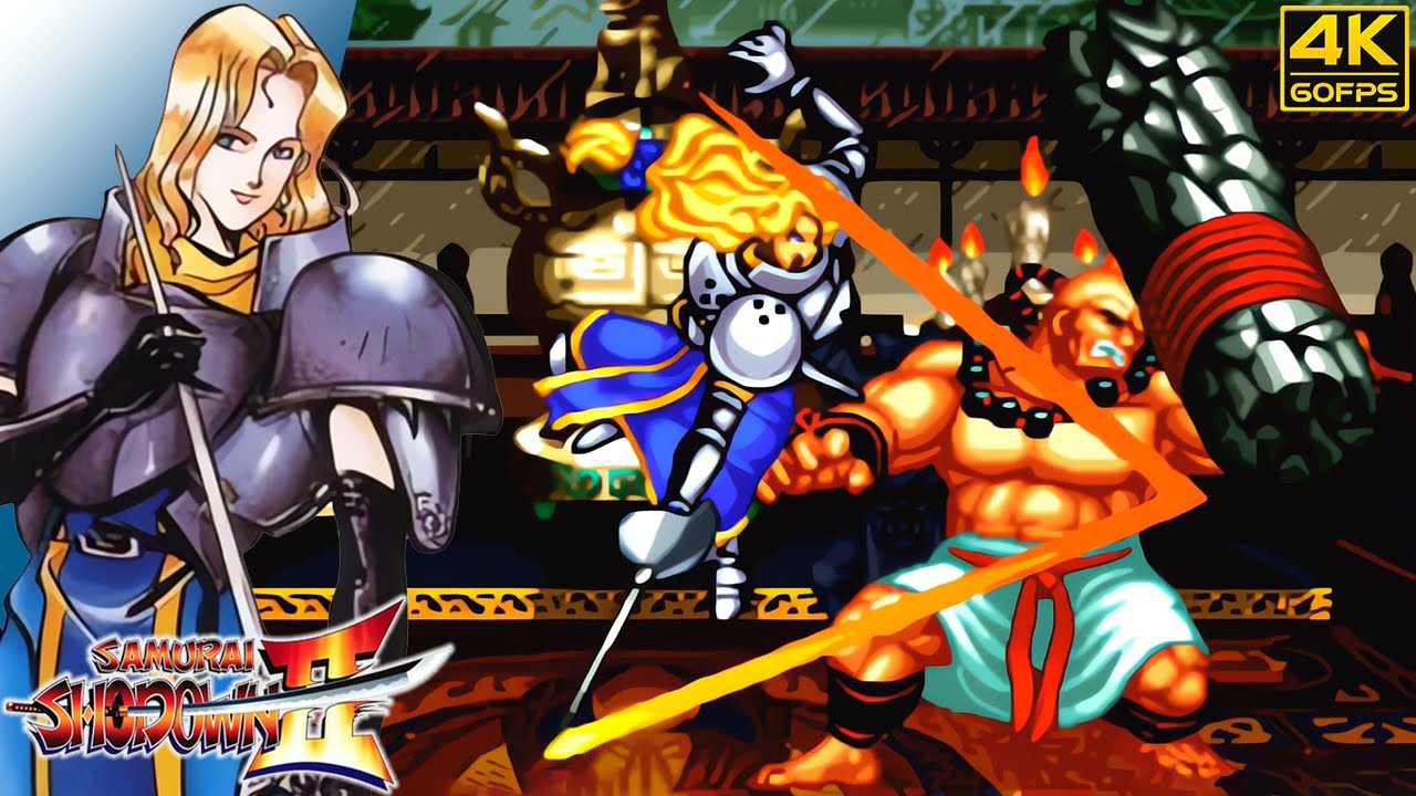 Samurai Shodown II - Charlotte (Arcade / 1994) 4K 60FPS