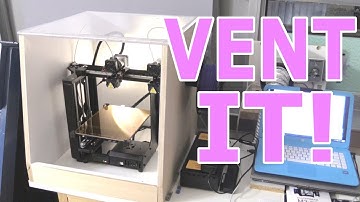 Making My M3 3D Printer Vent Hood