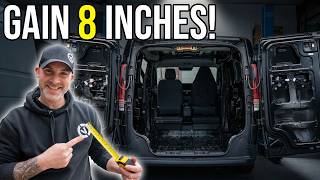 How to Convert an EV Van into a Camper | PV5 Strip‑Out & Bulkhead Removal (Ep1)