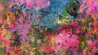 How To Paint EASY Abstract Art Using Simple Acrylic Techniques