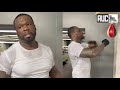 "Stop Acting Like You Want To Fight" 50 Cent Calls Out His Opps Proves He Still Got Hands