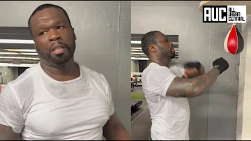 "Stop Acting Like You Want To Fight" 50 Cent Calls Out His Opps Proves He Still Got Hands