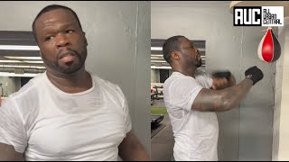 'Stop Acting Like You Want To Fight' 50 Cent Calls Out His Opps Proves He Still Got Hands