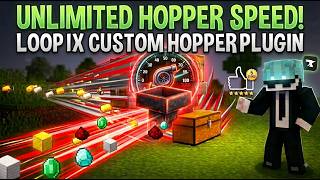 Minecraft Custom Hopper Speed Plugin | Loopix Custom Hopper [1.21.1 - 26.2]