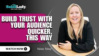 Build trust with your audience quicker, this way!