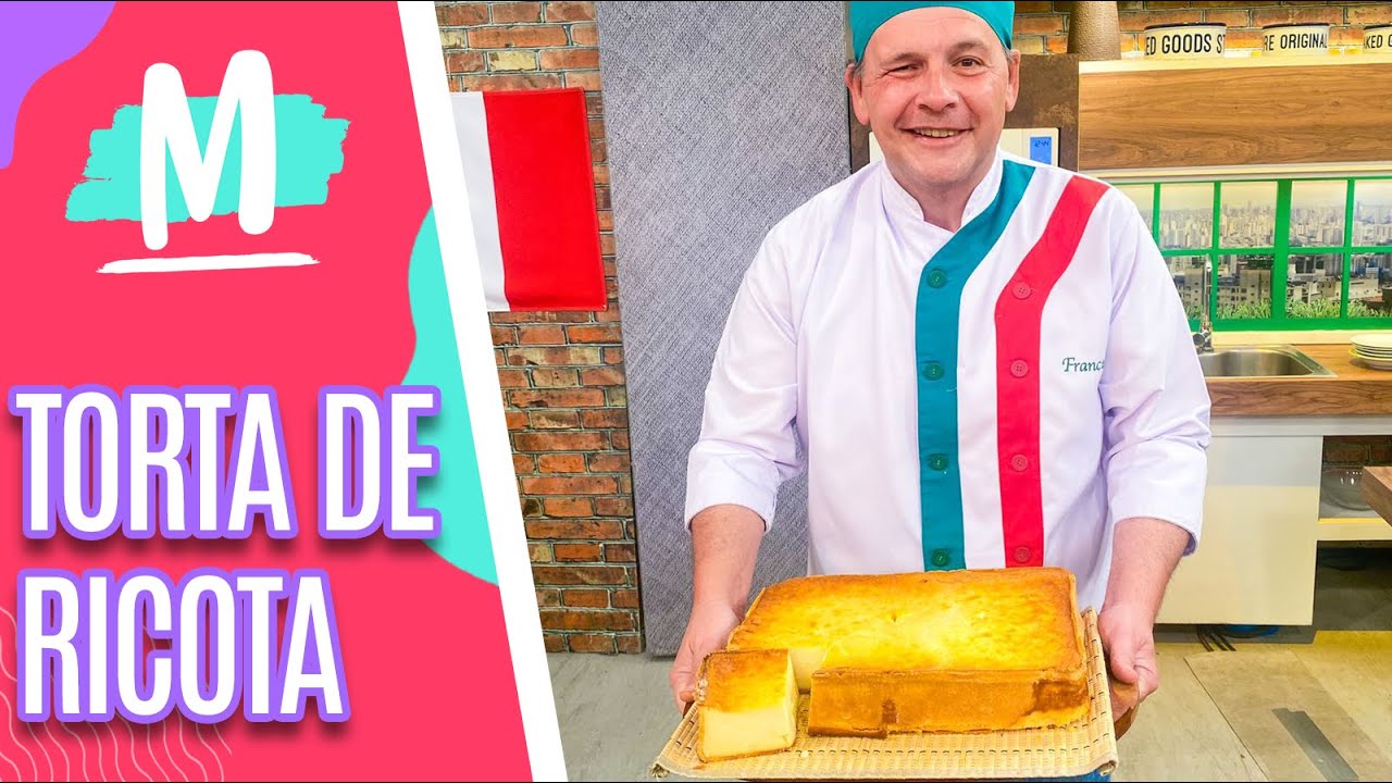 Aprenda a fazer a famosa TORTA DE RICOTA- Mulheres (02/06/23)