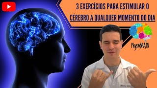 VOCÊ CONSEGUE? 3 exercícios para estimular o cérebro a qualquer momento do dia!