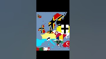 European Battle Royale Part 37 #history #europe #spinthewheel  #geography #map #mapping