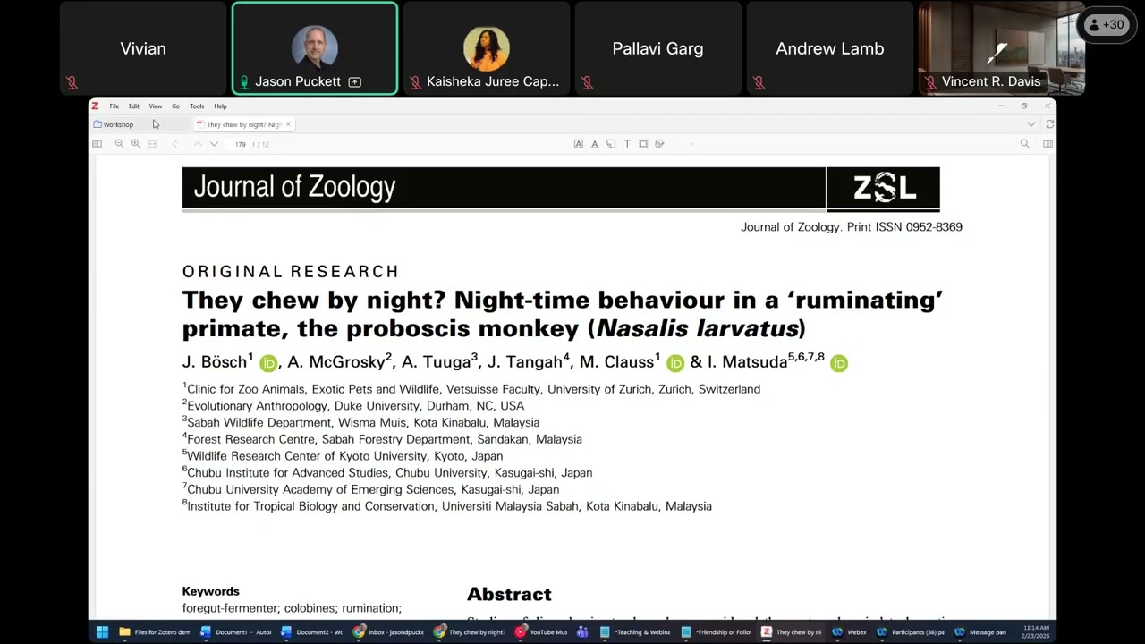Мастер-класс по Zotero 23 февраля 2026 г.