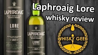 Laphroaig Lore. Whisky review #025