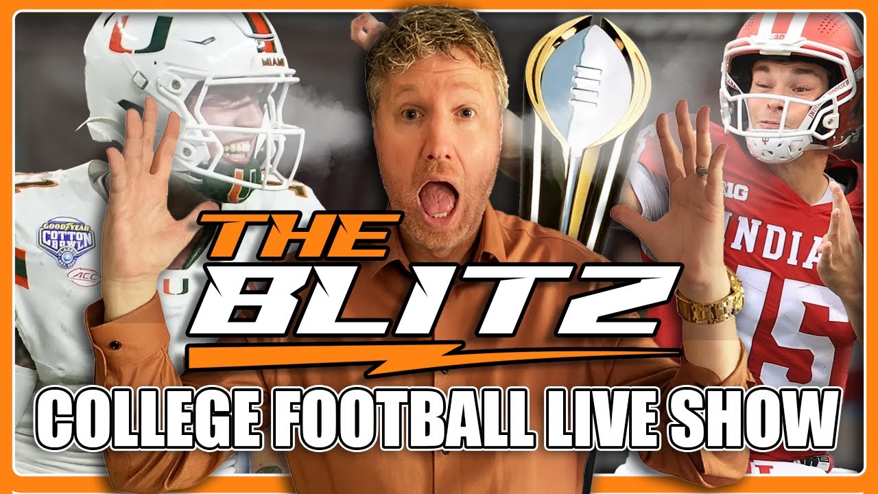 MUST WATCH BEFORE BETTING THE CFP NATIONAL CHAMPIONSHIP! | Miami vs Indiana Picks | THE BLITZ