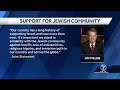 Gov. Pille supports Jewish Community