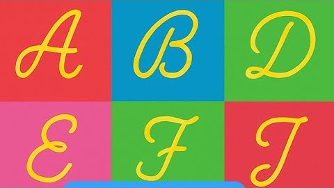 Capital Cursive Written ABCD| Baccho Ko Kaise Likhna Sikhaye||