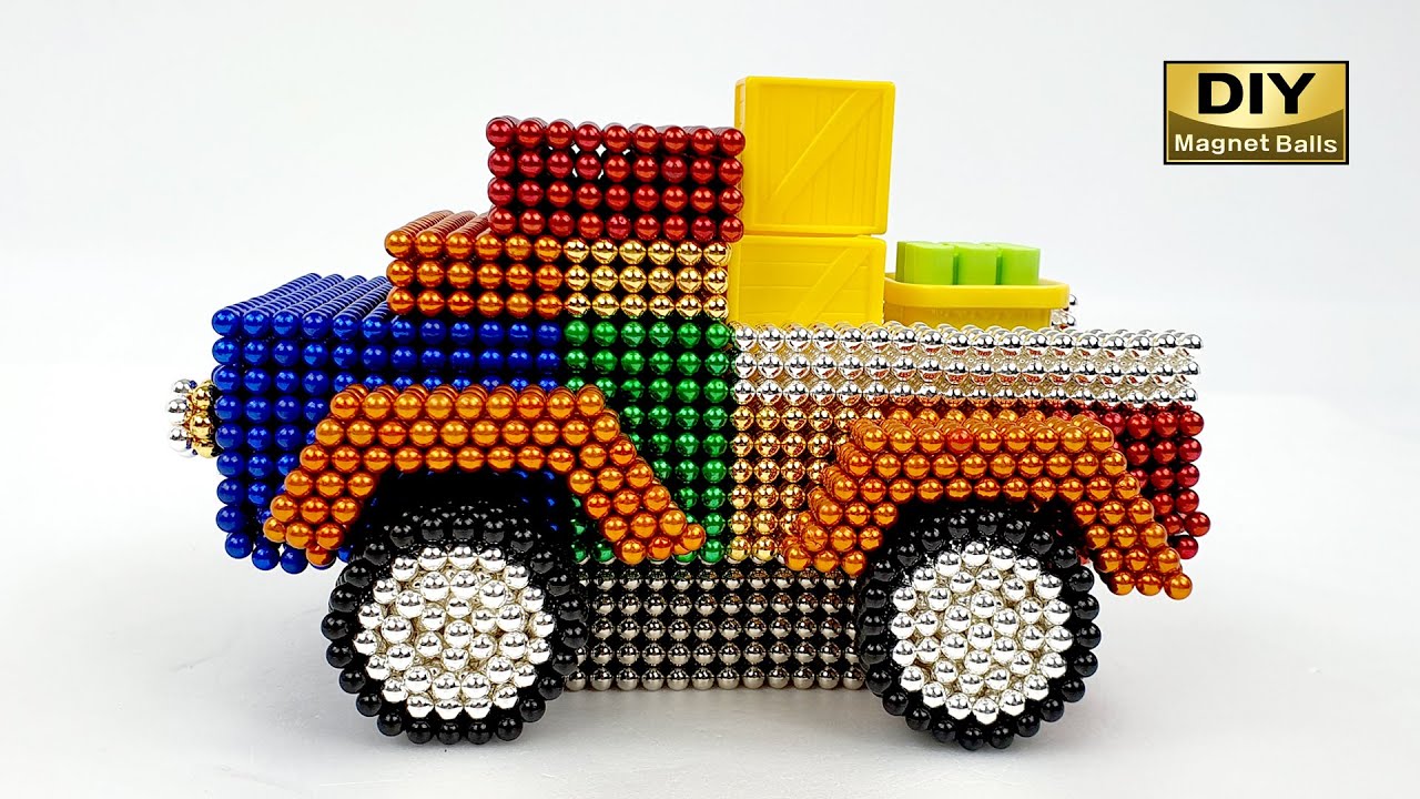 DIY How To Make Truck with Balls (Satisfying) [DIY