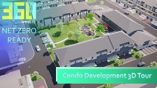 Virtual Tour of Modern Condo Development - Twinmotion 2021 - 360 West a Net Zero Ready Community
