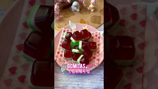 Gomitas de sandía #recetasfaciles #recetas #kawaii