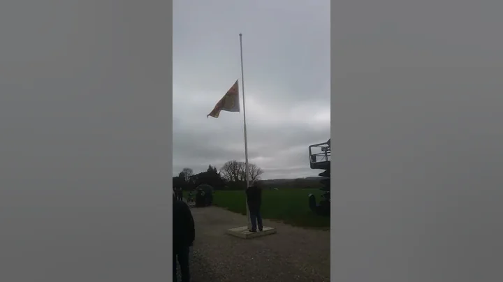 Raising the Royal Standard