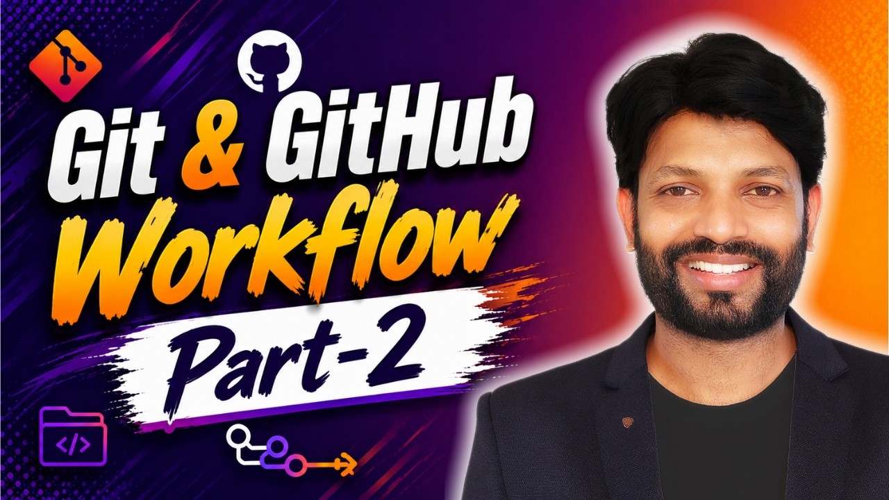Git & GitHub Workflow for Full-Stack DevOps Engineers (Part-2) | 2026 ...