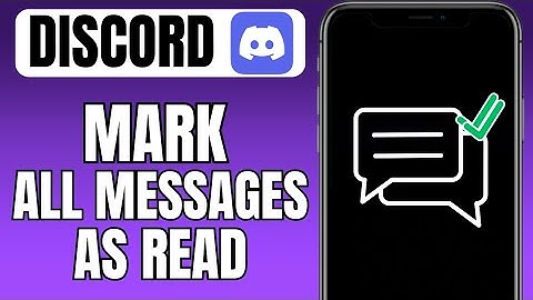 How To Mark All Messages As Read On Discord | Mark All Chats As Read On Discord