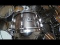 SNARE DRUM DEMO: 14x6.5 Gretsch Gold Series Stave (Barn Board Brown Maple Shell)