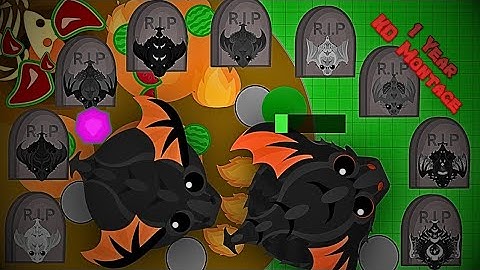 Dethroning the King Dragon over the course of a year in mope.io