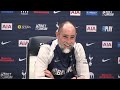 "WE ARE SLEEPING LESS ON THE PITCH!" EMBARGOED PRESS CONFERENCE (1): Igor Tudor: Tottenham v Forest