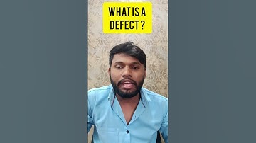 3.What is defect ? || Manual testing interview questions || Software testing