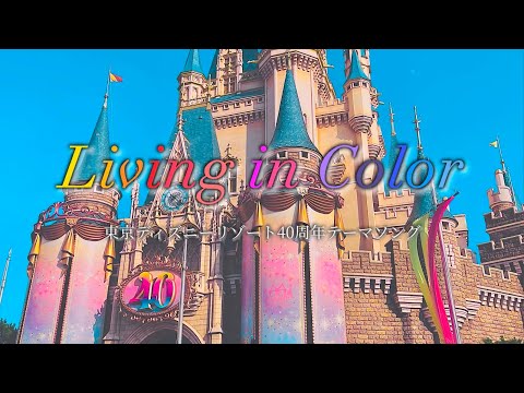 【和訳】リビング・イン・カラー（Living in Color） （東京ディズニーリゾート40周年テーマソング）