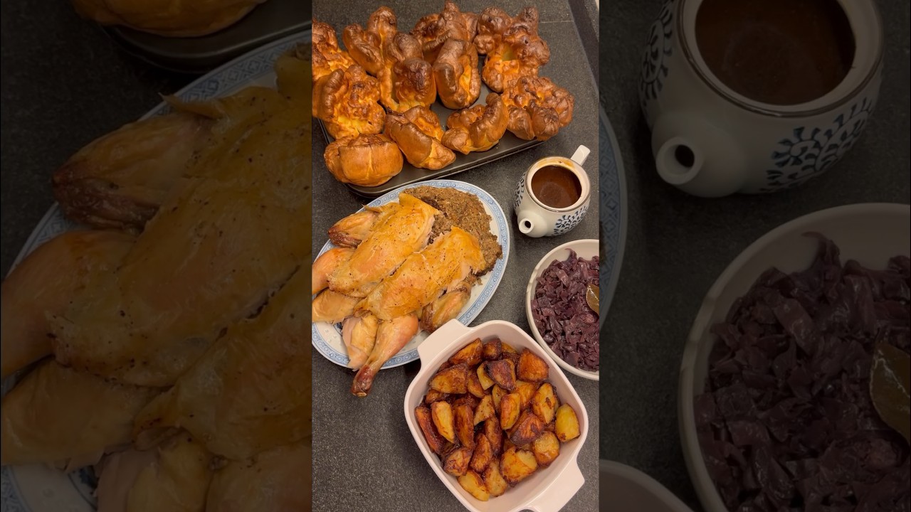 have you ever had a British Sunday roast? 🍽️ 