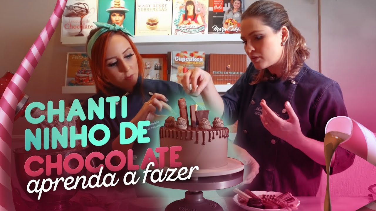 CHANTININHO DE CHOCOLATE: APRENDA A FAZER!