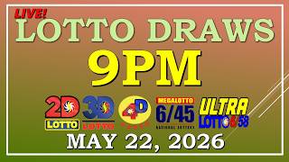 LOTTO RESULT 9PM DRAW ,  MAY 22, 2026@LottoResultTV15K