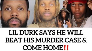 Lil Durk Says He Will Beat His Murder Case & Come Home, DMG Lil Scoom Goes To Opps Hood With Guns