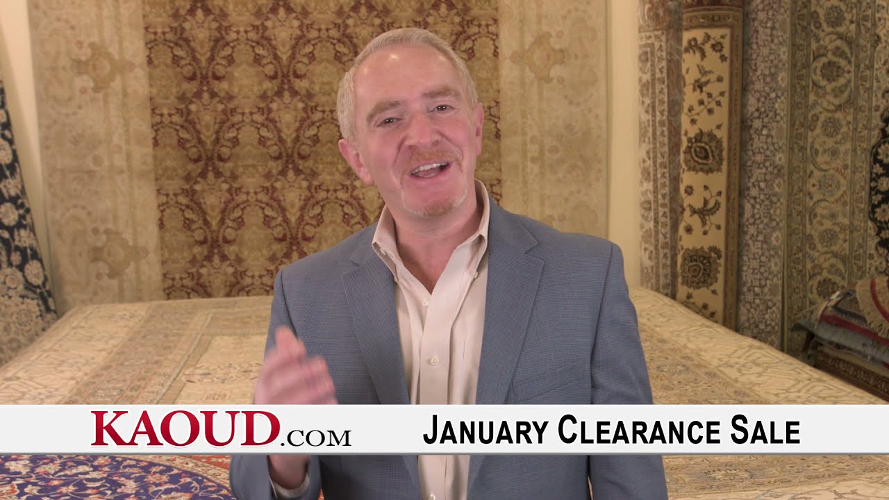 Kaoud Rugs January Clearance Sale