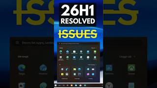 Windows 11 26h1 Truth  shorts
