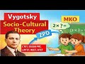 Le-vygotsky Socio-cultural theory #htet #cdp #teachingexam #vygotsky #socioculturaltheory