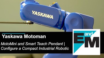 Yaskawa Motoman - MotoMini and Smart Teach Pendant | Configure a Compact Industrial Robotic Arm
