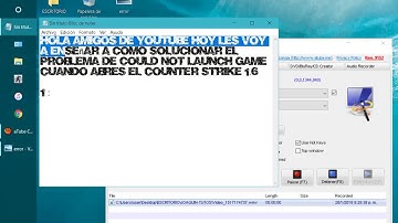 Como Solucionar Problema de COULD NOT LAUNCH En El Counter Strike 1.6