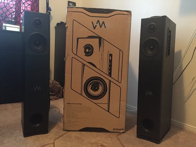 Vm audio sale tower speakers