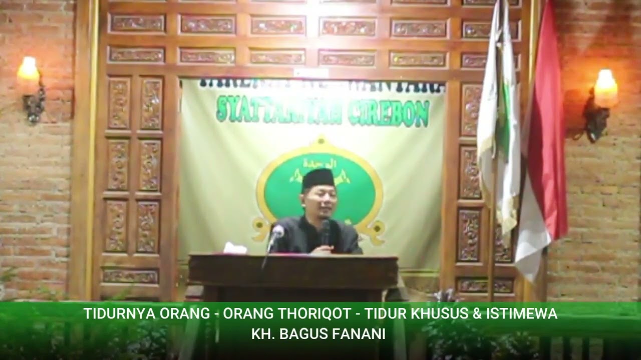 TIDURNYA ORANG - ORANG THORIQOT - TIDUR KHUSUS & ISTIMEWA