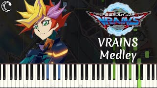 VRAINS Medley from Yu-Gi-Oh! VRAINS | Piano Cover (Synthesia)