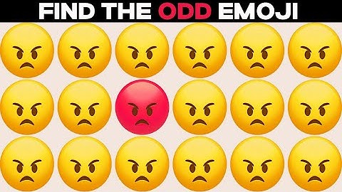 Spot The ODD Emoji Hard Out Quizzes Challenge | Part 07 | #quiz #Shorts #quizmaster9
